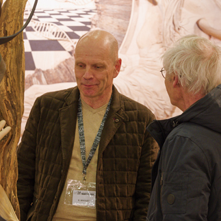 Rencontre du public avec l'artiste